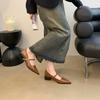 Retro Style Women Mary Jane Shoes New Fashion Pointed Toe Thick Heel Ladies Single Shoes Comfortate Office Pumps Footwear