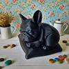 Sleeping Bulldog Statue Ornament, Pillow Style Bulldog Statue, Designed For Dog Lovers, Home And Office Decoration Ornament