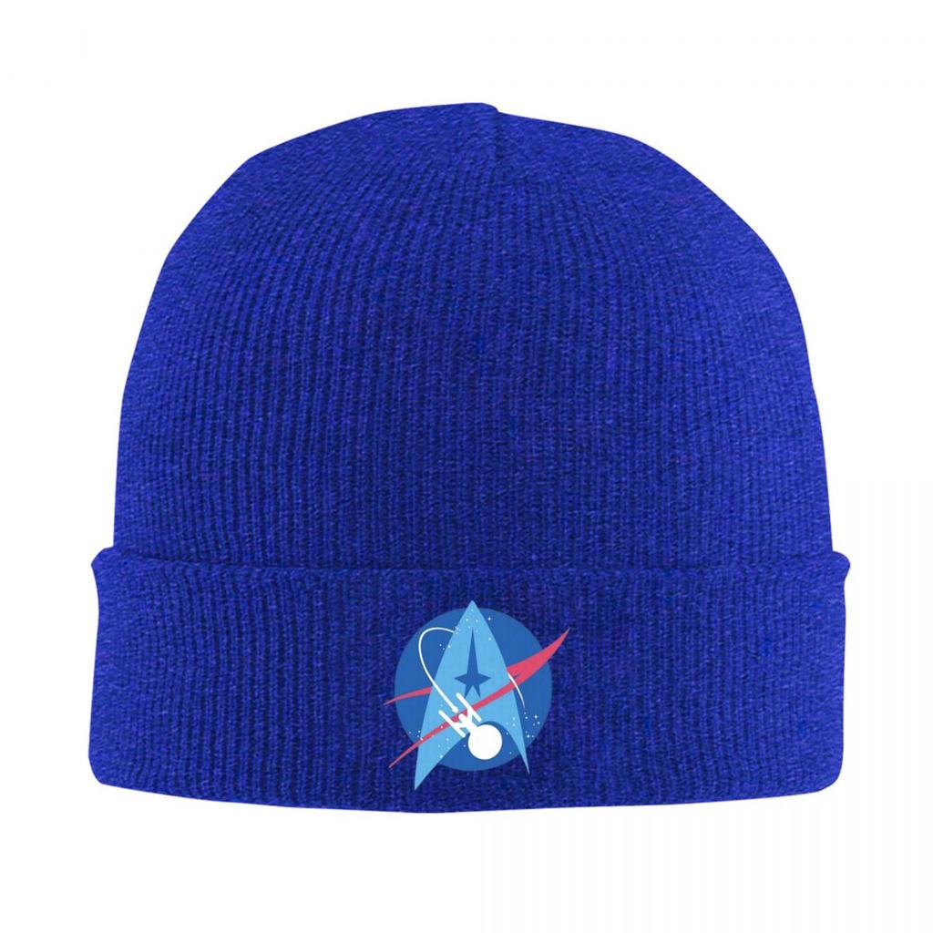 Star Treks Science Fiction TV Series Warm Knitted Cap Hip Hop Bonnet Hat Autumn Winter Outdoor Beanies Hats for Men Women Adult