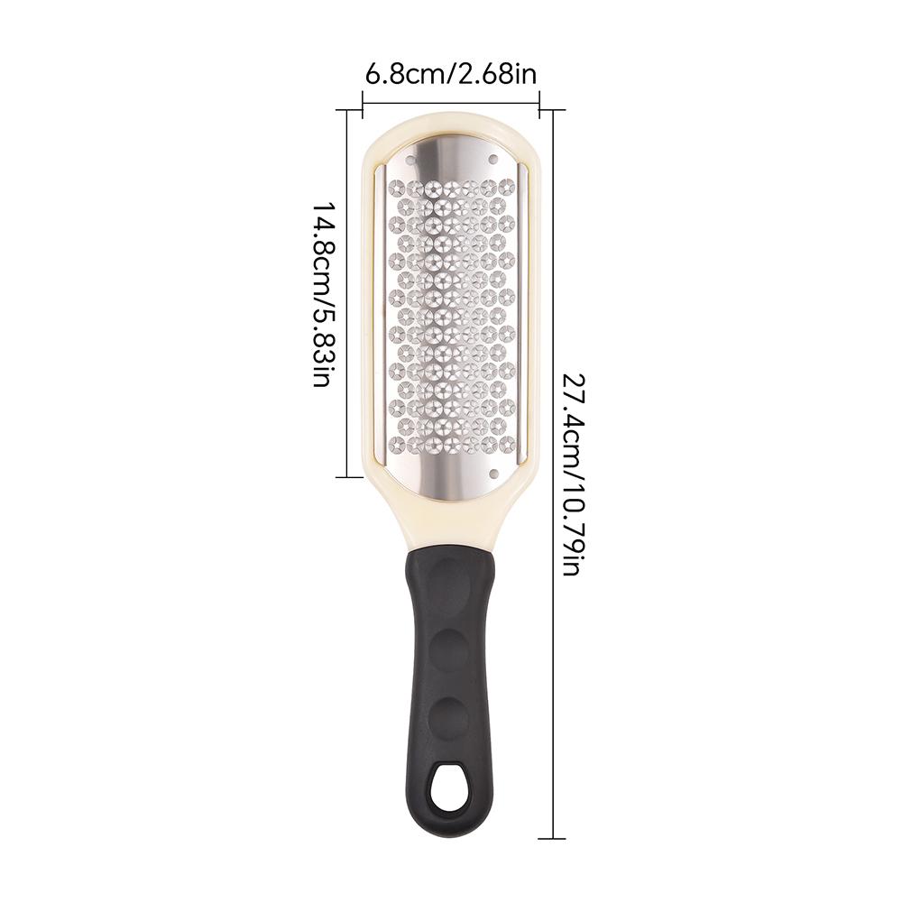 High-Quality Stainless Steel Foot File Callus Remover For Dead Skin Professional Pedicure Tools Callous Scraper Foot Care Tool