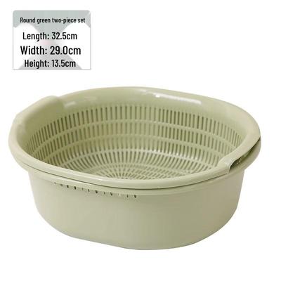 JINGRUIXIANG Kunststoff Küchenspüle Sieb & Abtropfkorb