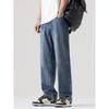 Factory Surplus American-Style Casual Straight-Leg Jeans for Men, Spring and Autumn Trendy Brand Thin Loose Wide-Leg Pants
