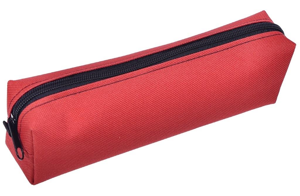 School pencil case. Red. NS 07
