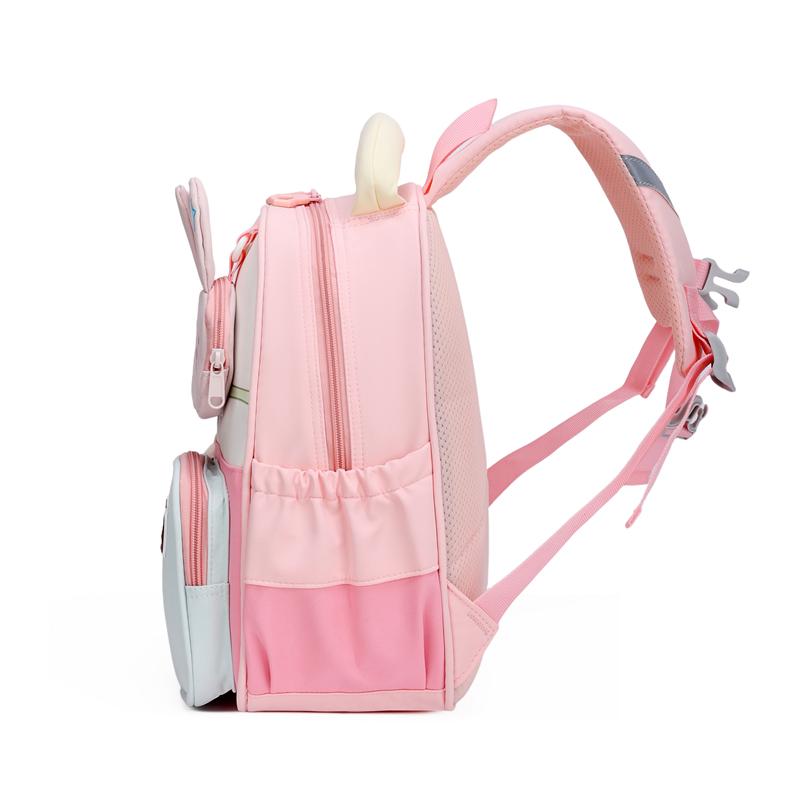 Bunny Bear Backpack Kindergarten Children's Schoolbag Boys And Girls Lightweight Backpack