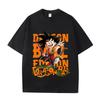 Dragon Ball Short Sleeved T-shirt Loose Cotton Casual Top Cartoon Anime Dragon Ball Printed Summer Short Sleeved Top