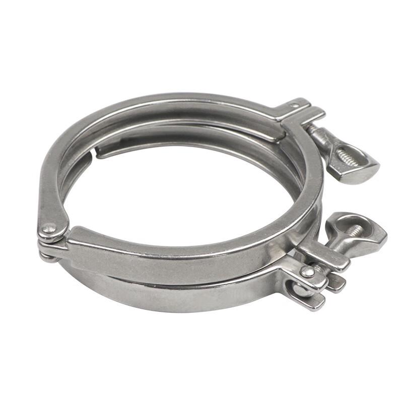 304 Stainless Steel Sanitary Quick-Release Clamp Connector
