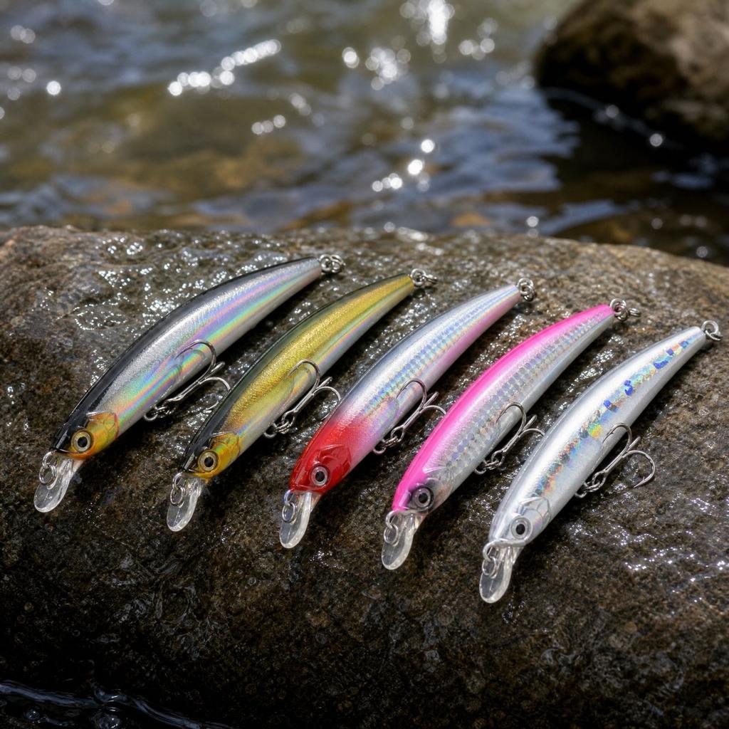 11g Suspending with Slow Sinking Action and Long for Fishing