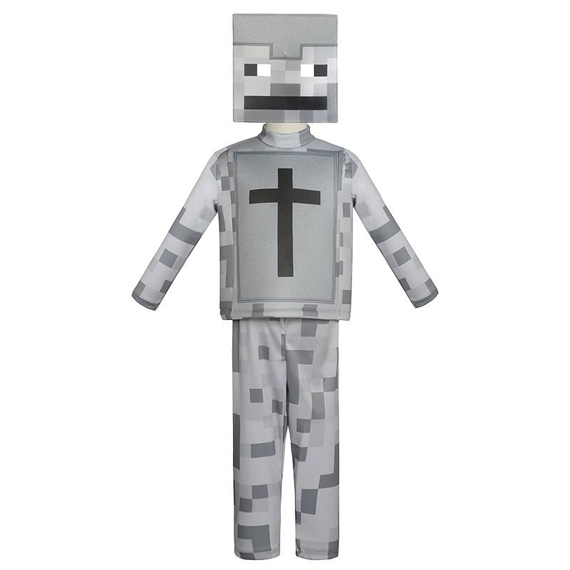 Minecraft Kinder Strapazierfähiger Polyester Alex Anzug Cosplay Spiel Performance Kleidung Für Halloween Weihnachten Requisiten