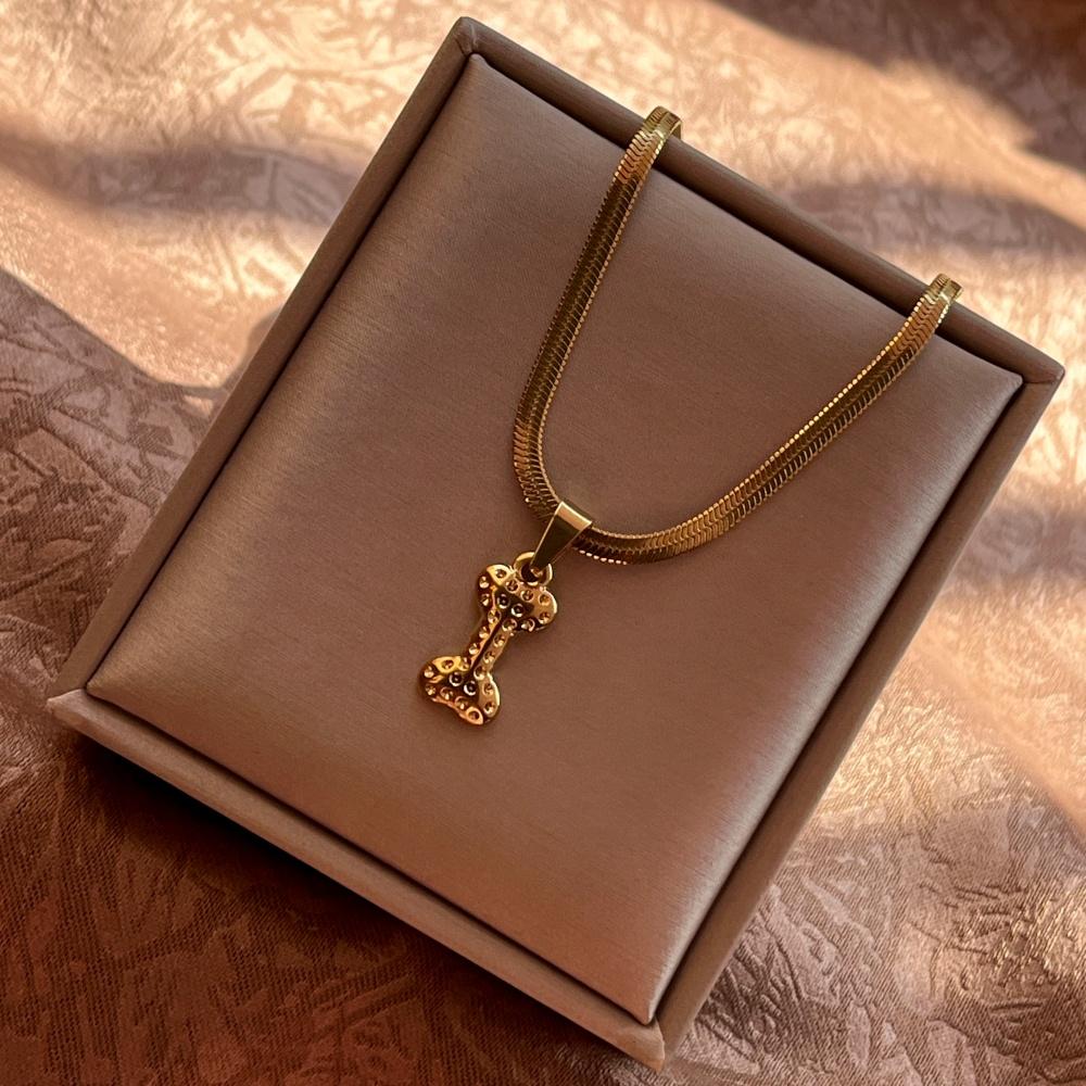 Small Animal Snake Pendant Flat Snake Chain Necklaces for Women Choker Necklace Stainless Steel Jewelry Party Birthday Gift New
