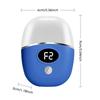 Rechargeable 2-Speed Electric Foot File with 2 Replacement Heads for Removing Dead Skin & Calluses