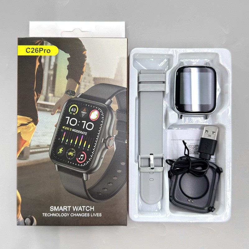 

Умные часы Huami GTS4: Y13 Bluetooth-звонки, монитор здоровья, пульсометр, отслеживание упражнений. C26Pro-1.44 inch screen