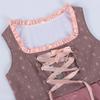 Women's Oktoberfest Dress with Lace and for Performance and Costume Parties