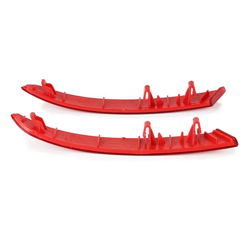 Reflective Strips For BMW X3 G08 2018 Car Rear Bumper Reflector Red Lens Warning Strip 63147419927 63147419928