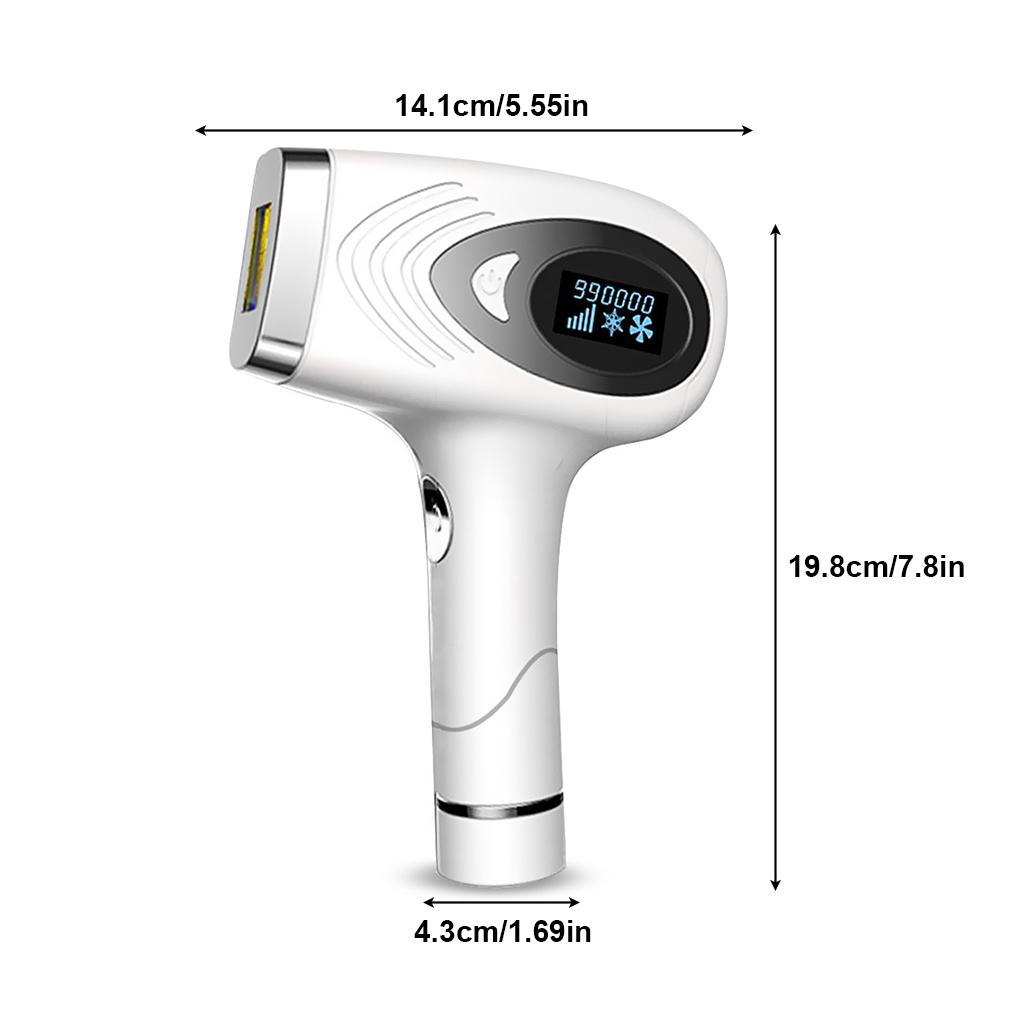 Epilator 36W Electric Adjustable Flashes Portable Travel Hair Remover Portable Travel Household Hair Removal Machine