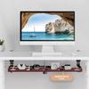 Under Desk Cable Management Tray, No Drill Iron Desk Cable Organizers, Wire Management Tray Cable Management Rack