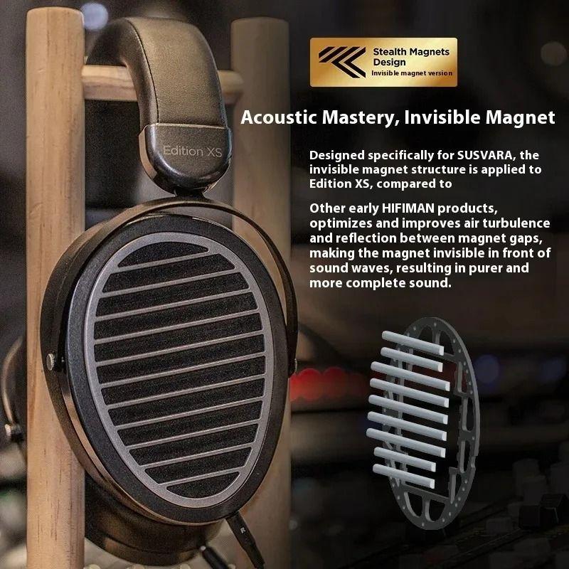 HIFIMAN Edition XS Full-Size Open-Back Wired Headphones with Stealth Magnets