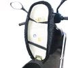Universal Motorcycle Flexible Seat Cover Waterproof Saddle Cover Dustproof UV Sun Protection Black 210D