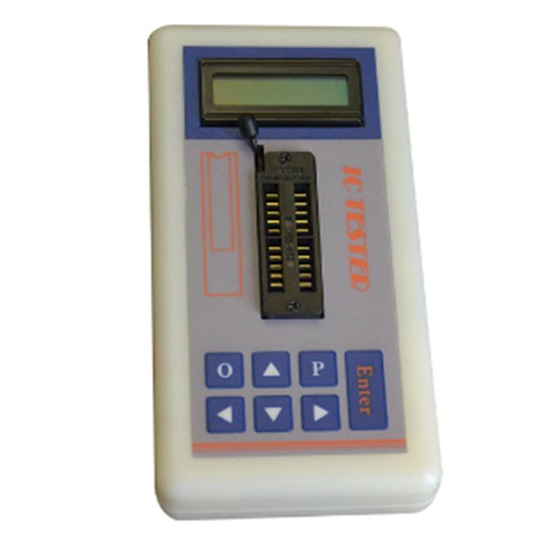Professional Integrated Circuit IC Tester Transistor Tester Online Maintenance Digital LED Transistor IC Chips Tester(A)