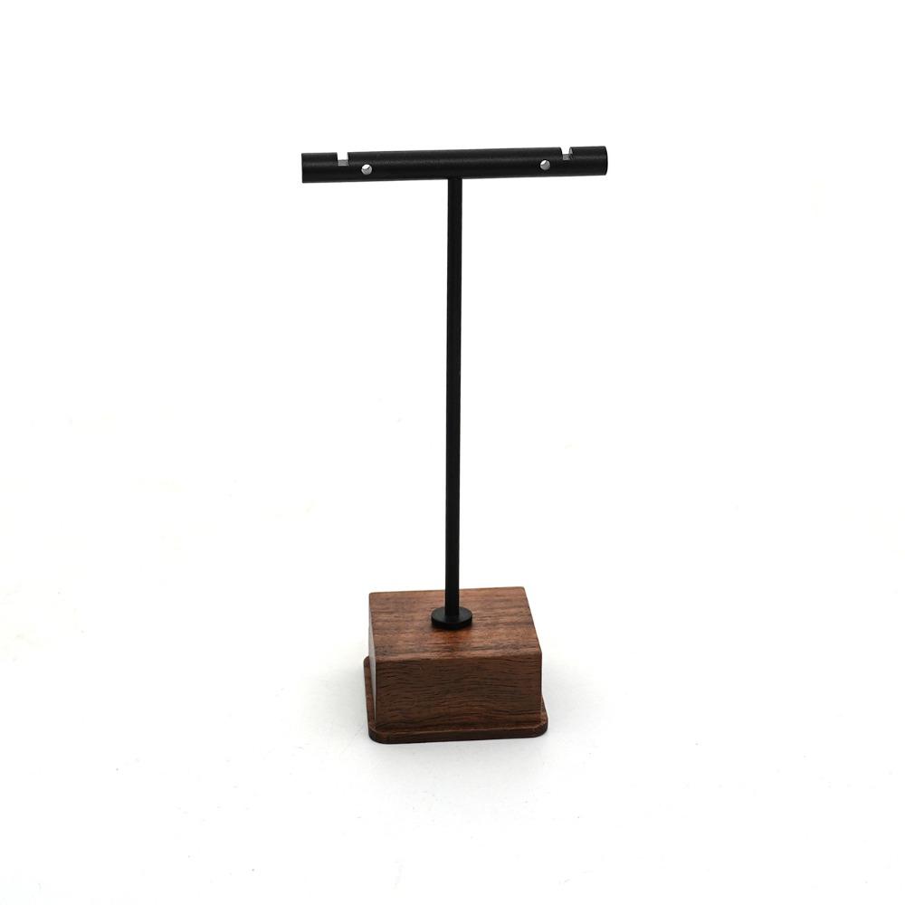 Photography Props Jewelry Display Stand Copper and Wood Display Holder Storage Rack  Earrings