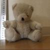 [GEBRAUCHT] Vintage Cosme Decorte Teddybär, 17cm, Stofftier