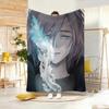 Anime B-BoysS AbyssS Throw Lightweight 240g Flannel Blanket Soft Skin-friendly for Summer Cooling