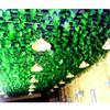 Versatile Ivy Leaf Garland Silk+Plastic Material Fake Vines for Swings, Balconies, and Wall Hangings