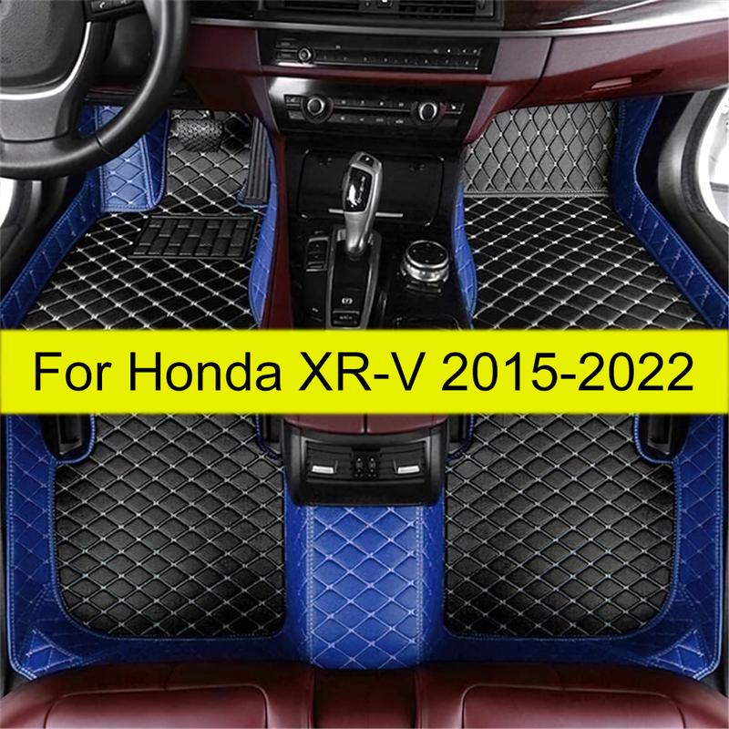 Car Floor Mats For Honda XR-V 2015 2016 2017 2018      Auto Foot Pads Carpet Cover Interior Accessories