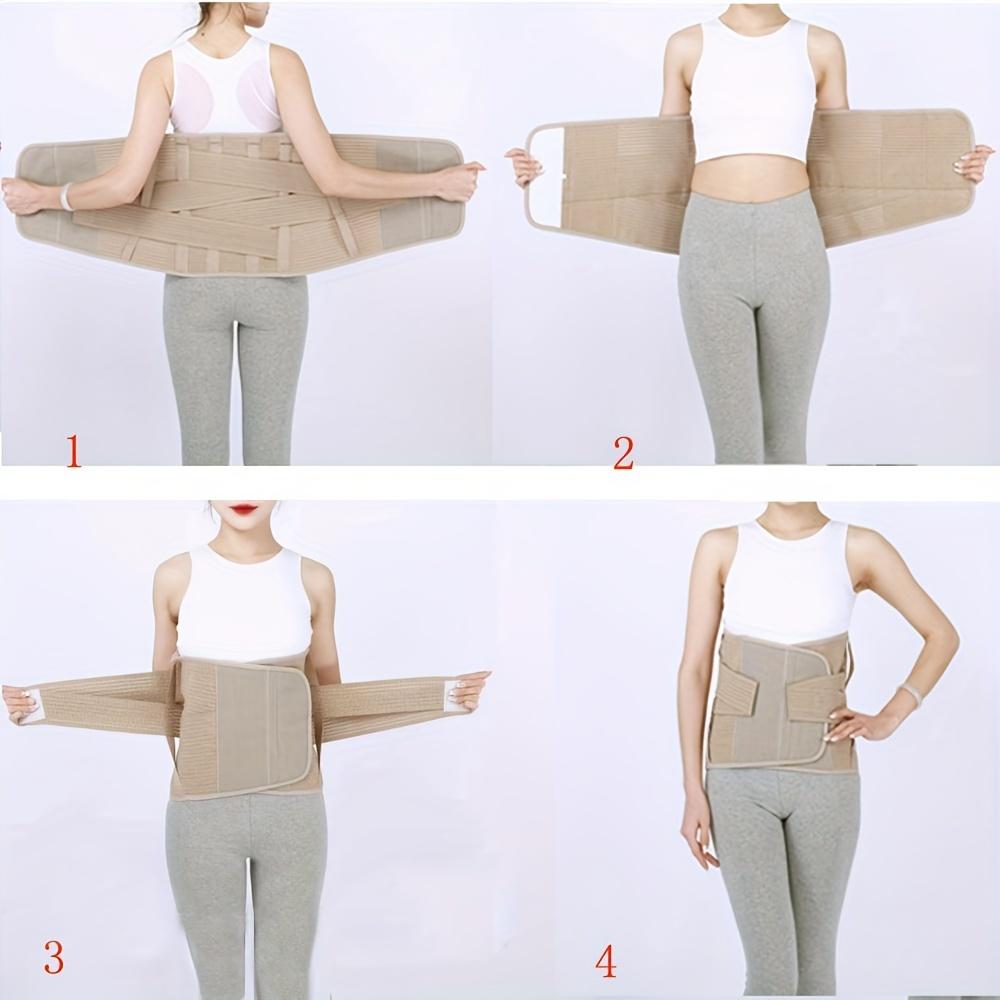 Back Brace For Men With 4 Stays Support Sciatica Herniated Disc Scoliosis Pain Relief Lower Back Support Belt