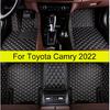 Car Floor Mats For Toyota Camry  Waterproof Anti Slip Foot Pads Automible Interior Accessories Leather Luxury Carpets Rugs