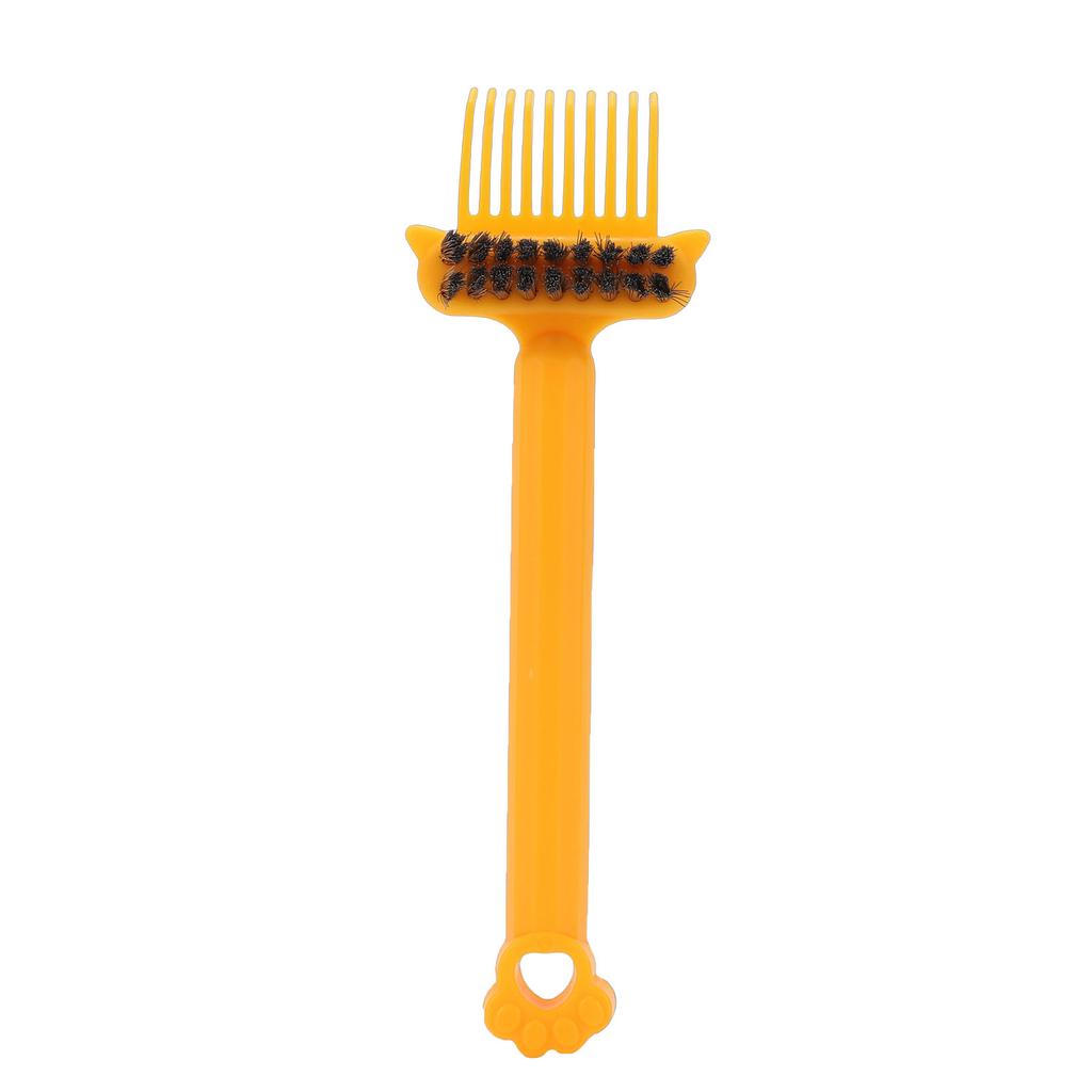 2 In 1 Comb Cleaning Brush Dual Sided Hair Cleaning Tool for Pet Hair Keyboard Gaps Cleaning