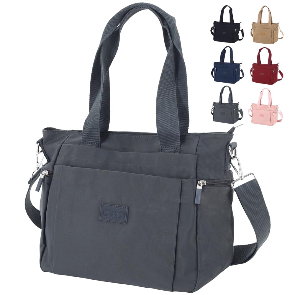 

[CxO] Shoulder Bag for Men and Women, Gray