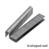 Electric Pneumatic Nail Gun 1000pcs Straight Nail U Nail Fit for Electric Straight Nail Gun Staples Pneumatic Nail Gun