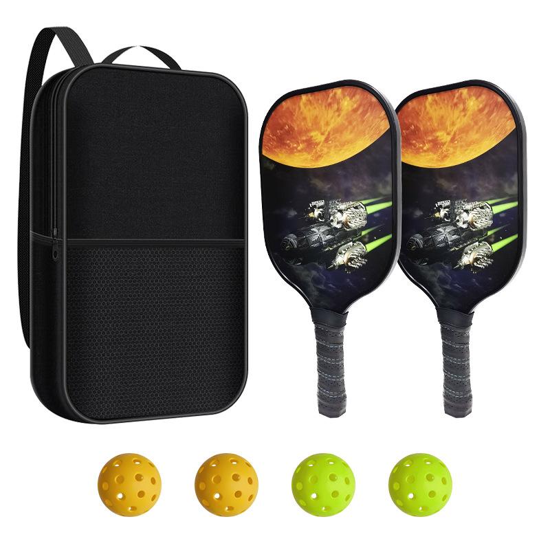 Set de bâtă Pickleball din fibră de sticlă de înaltă calitate