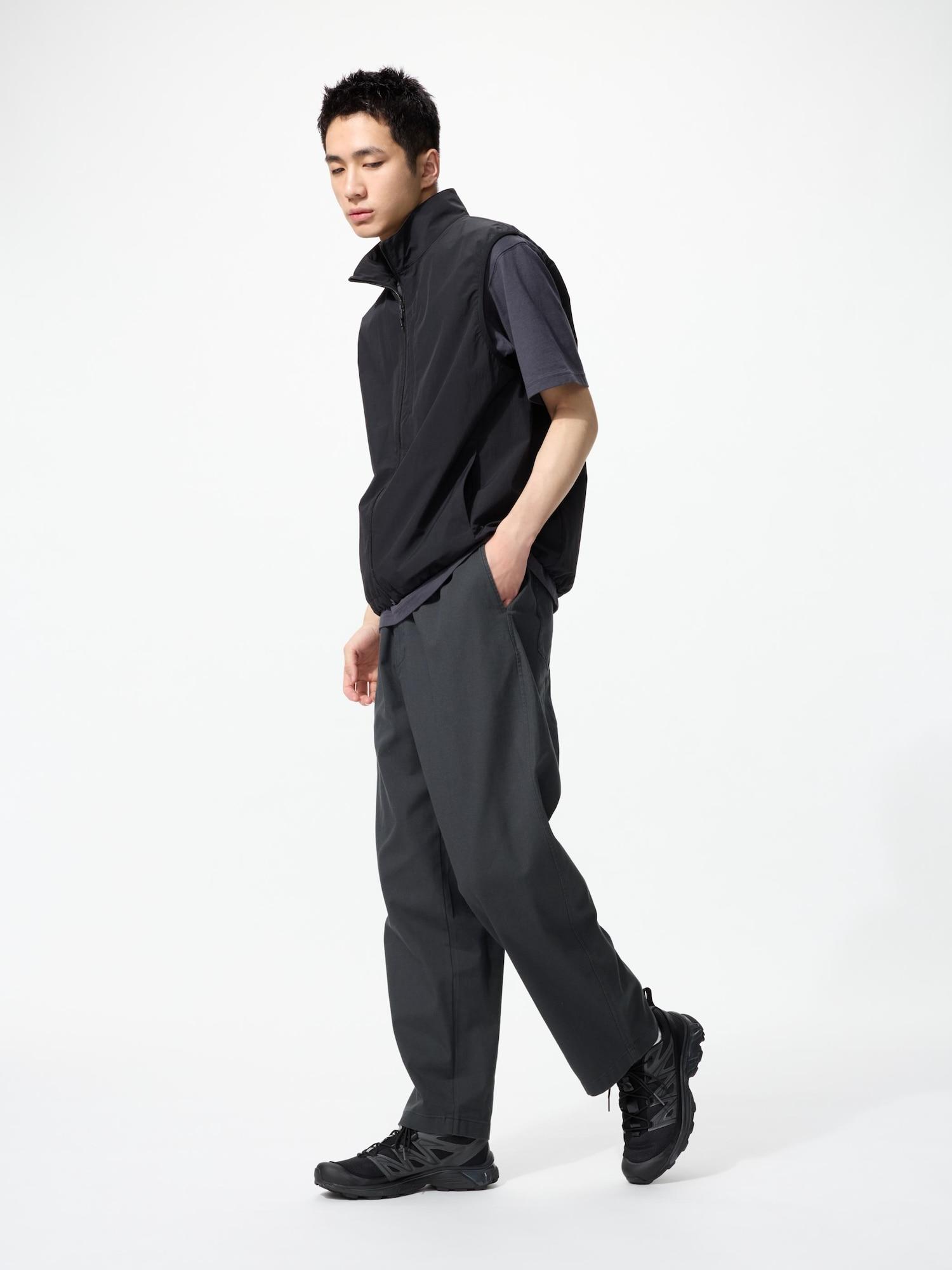 

Uniqlo Stretch Easy брюки до щиколотки 08 DARK GRAY/UNISEX L