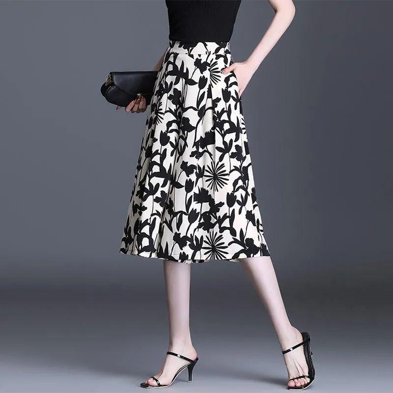 

Летние эластичные брюки с высокой талией и широкими штанинами для женщин, тонкий шифон, модный пэчворк, карман, повседневные свободные быстросохнущие прямые брюки XXXL