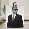 Rapper Don Omar Tour 2026 Flannel Blankets Soft Bedding Throws for Outdoor Travel Funny Bedspread Sofa Bed Cover