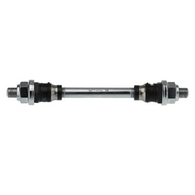 SHIMANO Hub Axle Assembly 142mm 100mm Bead Spacing Axle Assembly Track Use Y26898010 (Hollow Axle) HB-7600F Groove/Hole