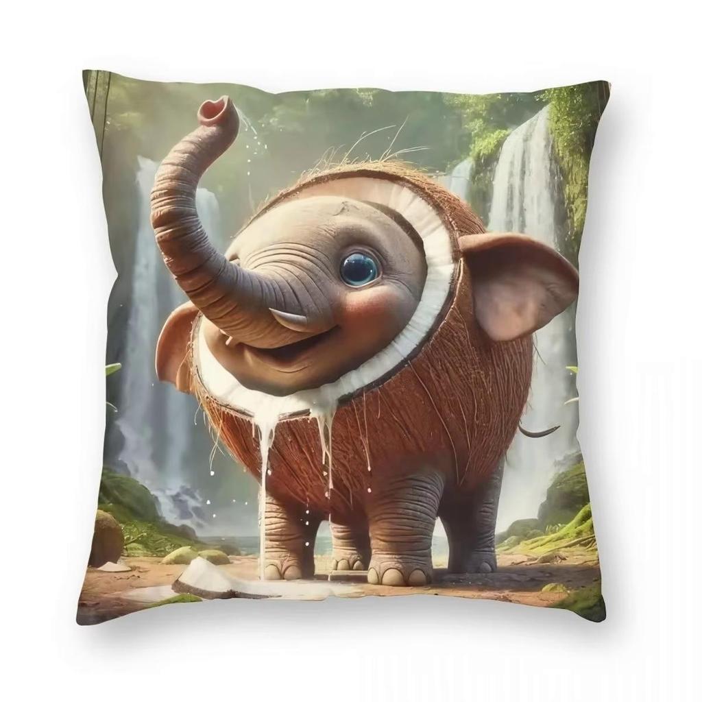 Italian Brainrot Meme Tralalero Tralala Pillowcase Soft Polyester Cushion Cover Decor Brr Brr Patapim Pillow Case Cover
