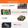 Industrial Detachable Portable Micro Crane Scale 100KG 250KG 50g Hanging Suitcase Digital Weigh Hook Electronic Scale Steel Tool