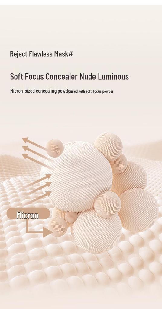 New Ying Tou Cushion Cream: Light, delicate powder with natural hydration, preventing clumps. Ideal for students.