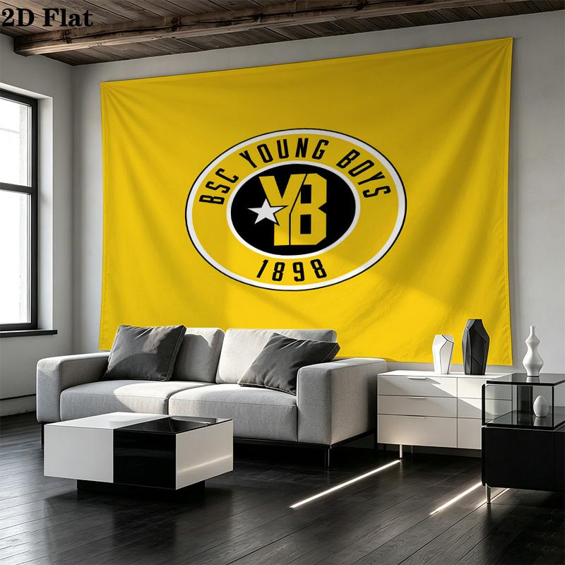 BSC Young Boys Printed Tapestry – Wall Hanging for Bedrooms, Dorms, and Home Decor