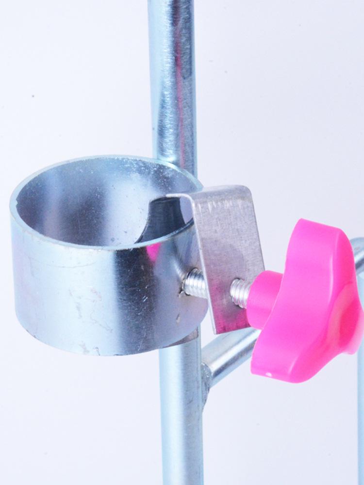 Telescopic Sun Umbrella with Fixing Bracket and Three-Ring Ground Stake