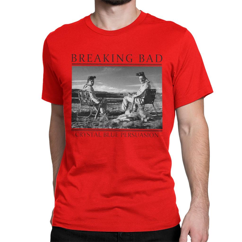 Break-Bad Crystal Blue Persuasion Men Women T Shirt Walter White Jesse Pinkman Unique Tees T-Shirts 100% Cotton Gift Idea Top