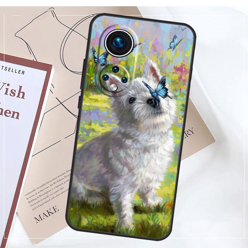 Westie Dog Case For Honor Magic 8 Pro 5 6 7 Lite X9a X9b X9c X9d X8c X8b 50 70 90 200 400 Win RT Cover
