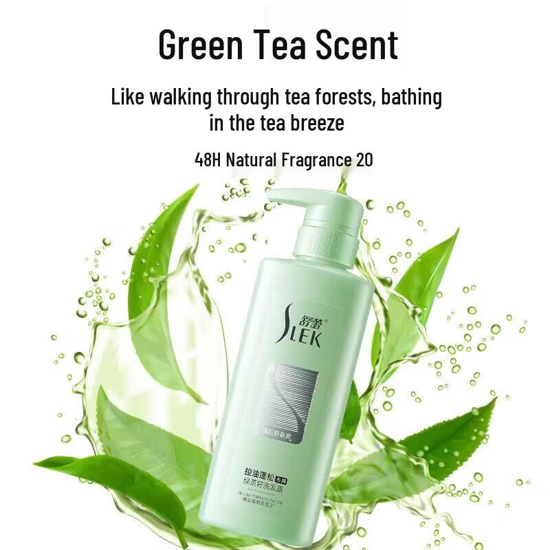 SLEK Oil Control Volumizing Green Tea Seed Shampoo