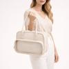 Solid Color Makeup Bag PVC Toiletry Bag Fashion Handheld Cosmetic Case  Ladies