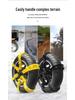 Electric & Motorcycle Tire Anti-Skid Chains: New Thickened Winter Style for Snowy Weather