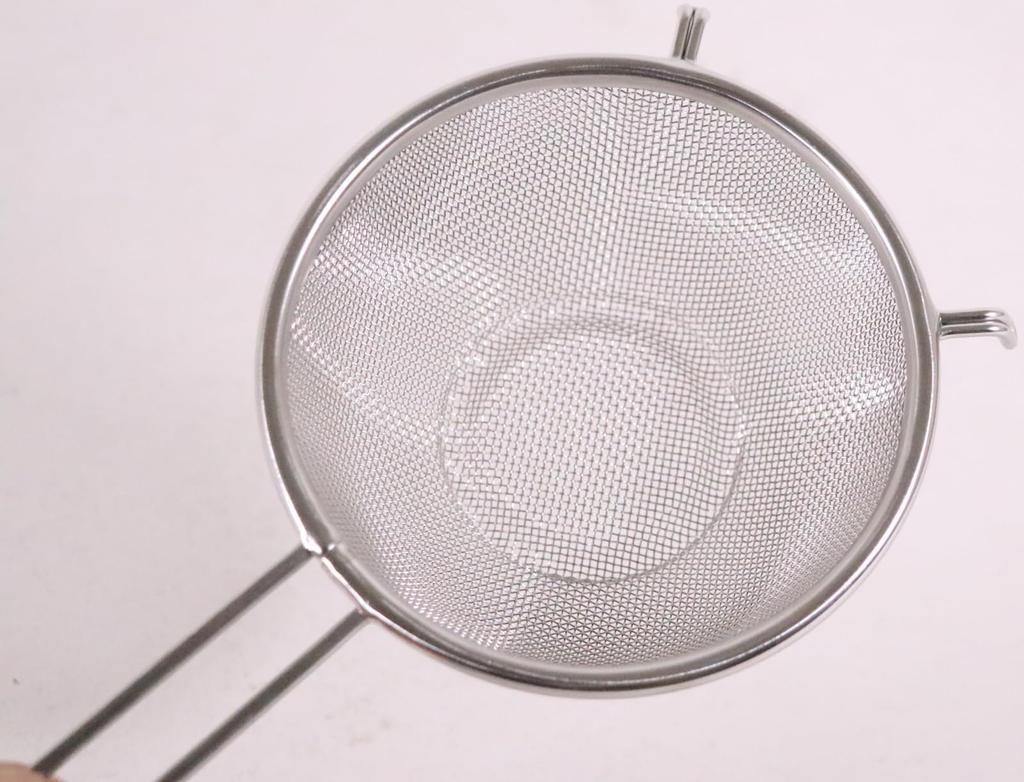 Three Snow Sturdy Strainer 13cm Stainless Steel with Handle Made In Three Snow Works 31336 18-8 Colander, Tsubame-Sanjo, Japan, Shin-etsu