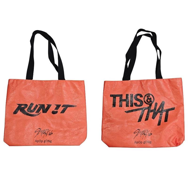 Stray Kids × ApopGong(THIS & THAT)exclusive bag Text Logo Version