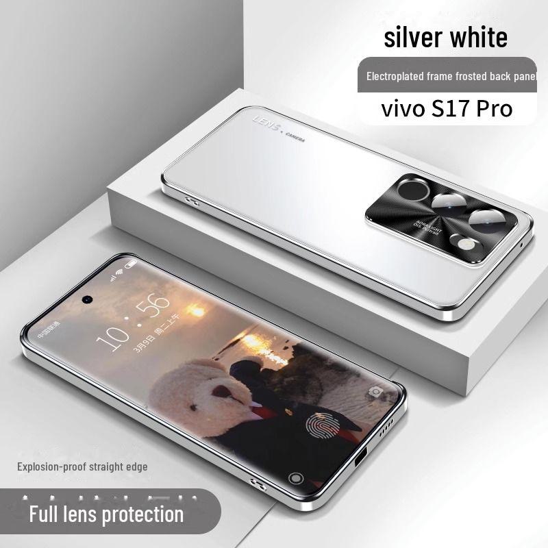 

Vivos17Pro — гальванизированный универсальный ультратонкий матовый защитный чехол Business S19, защита от падений. S19 Pro